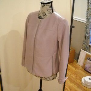 CHICO'S LEATHER JACKET SIZE 2P